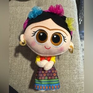 Frida Kahlo soft plush doll